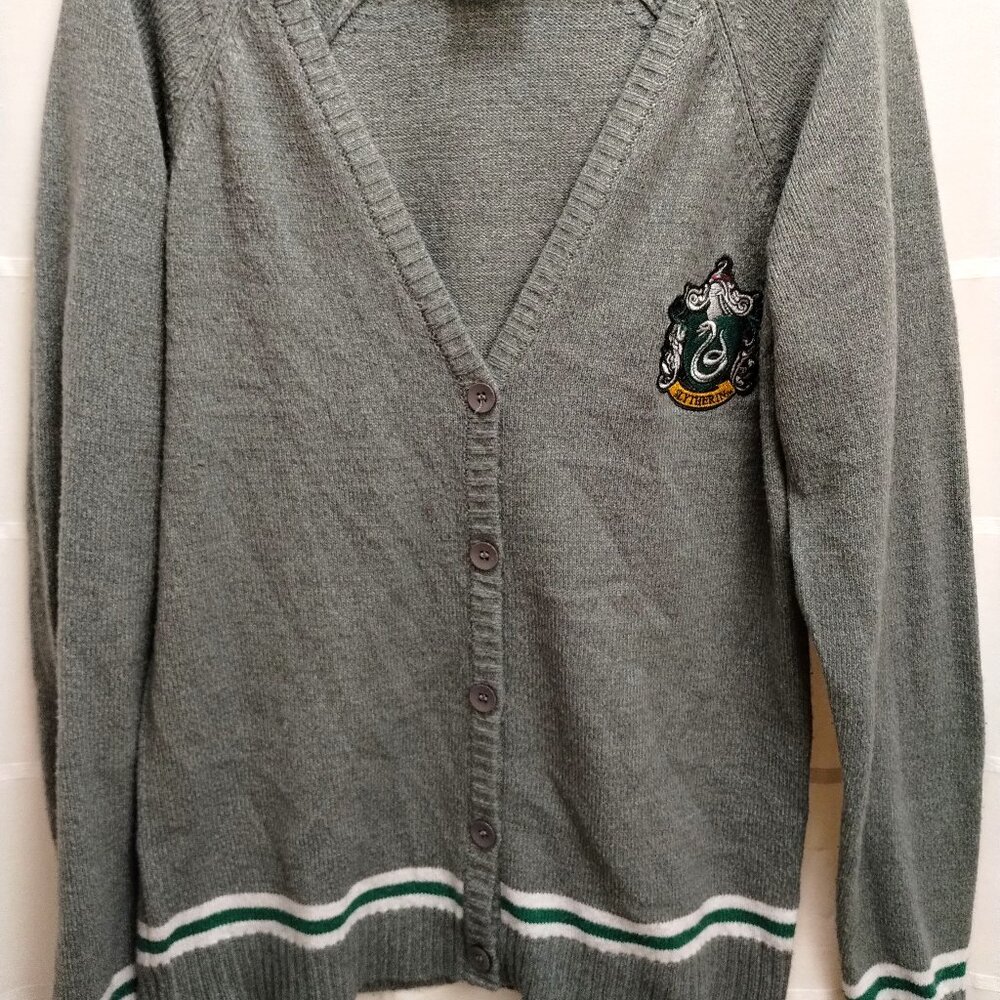 Box Lunch Harry Potter Slytherin Varsity Cardigan